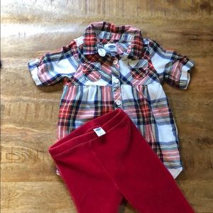 Old Navy Dresses - Old Navy Tunic and Velour leggings Old Navy Dresses - Old Navy Tunic and Velour leggings